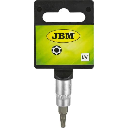 Торцевая головка с битой JBM 10276 TR25 (T25H) 1/4"