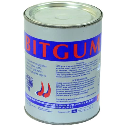 Антикор Bitgum Мастика битумный черный