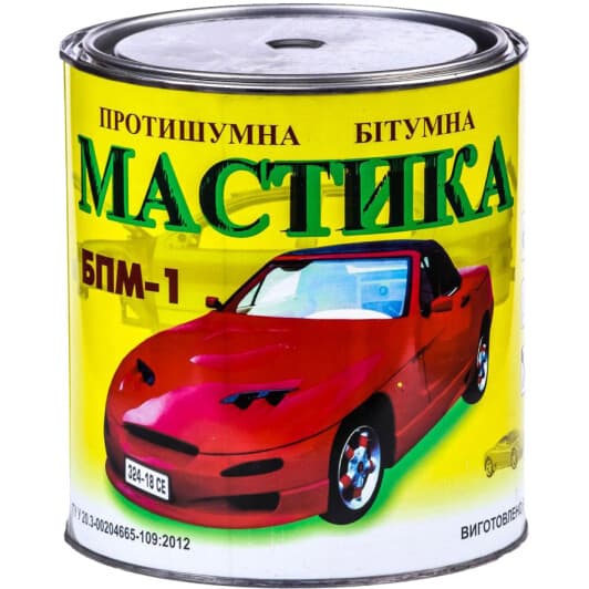 Антикор Чернівецький хімзавод Мастика бітумний чорний (2,8 кг)