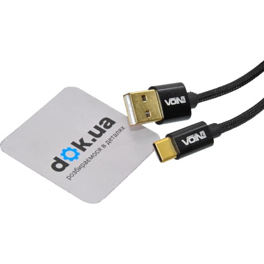 Кабель Voin CC-1101CBK USB - type-C 1 м