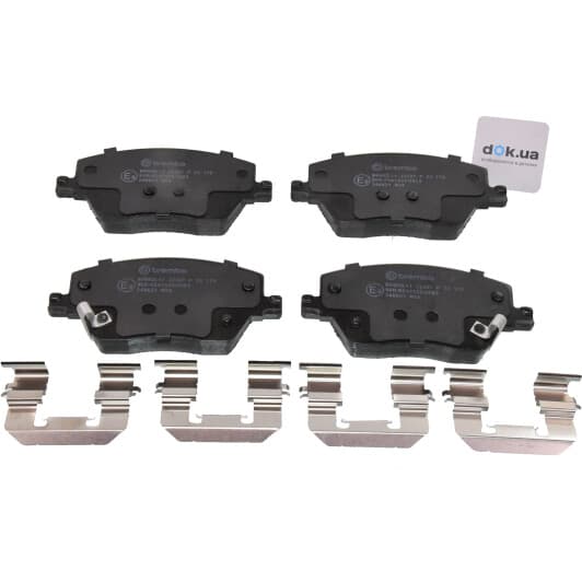 p23170 Brembo Гальмівні колодки для Fiat Tipo