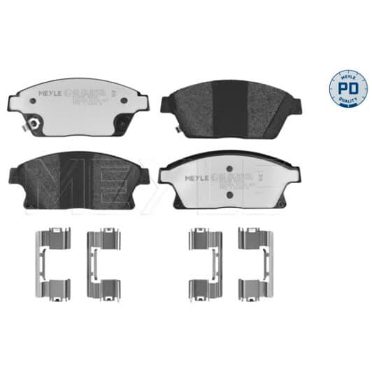 0252503418pd Meyle Тормозные колодки