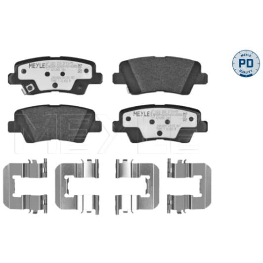 0252533715pd Meyle Тормозные колодки