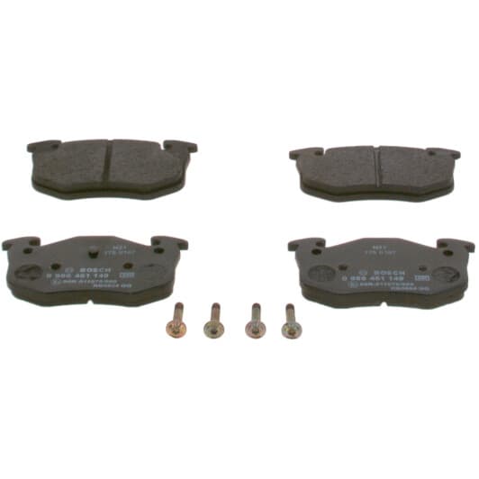 0 986 461 149 Bosch Гальмівні колодки