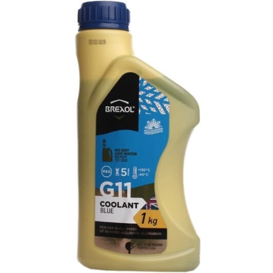Brexol G11 синій -32 °C готовий антифриз