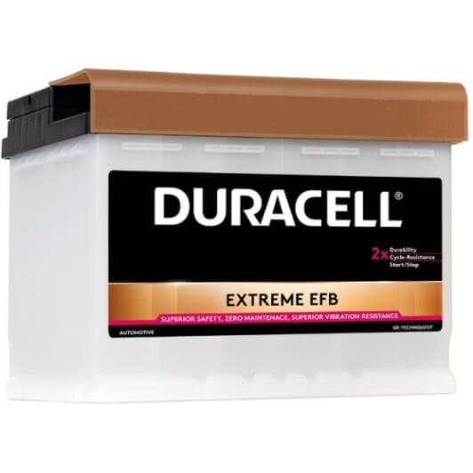 Аккумулятор Duracell 6 CT-65-R Extreme EFB DE65HEFB