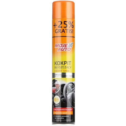 Поліроль для салону Moje Auto Cockpit Cleaner цитрус 750 мл