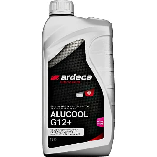 Ardeca Alucool G12+ рожевий -40 °C готовий антифриз