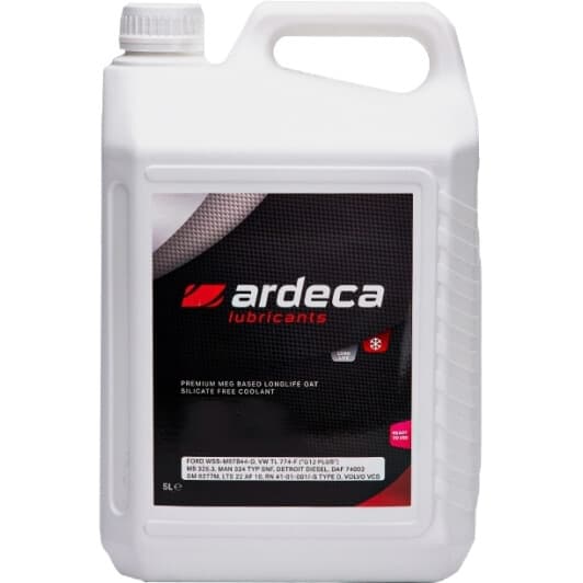 Ardeca Alucool G13 фиолетовый -36 °C, 5 л готовый антифриз