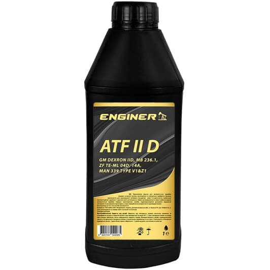 Трансмісійна олива ENGINER ATF IID напівсинтетична