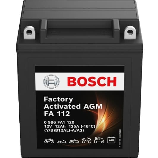 Аккумулятор Bosch 6 CT-12-R Factory Activated AGM 0986FA1120