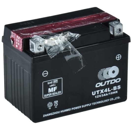 Акумулятор Outdo 6 CT-3-R Super MF Sealed UTX4L-BS