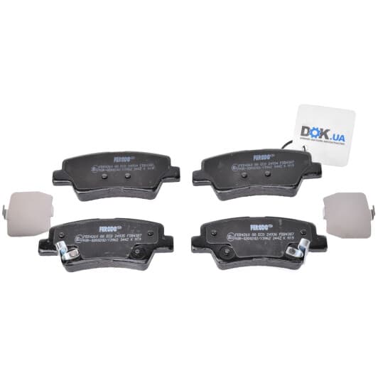FDB4387 Ferodo Тормозные колодки