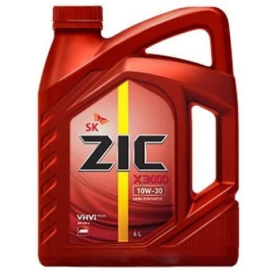 ZIC X3000 10W-30 (4 л) моторна олива
