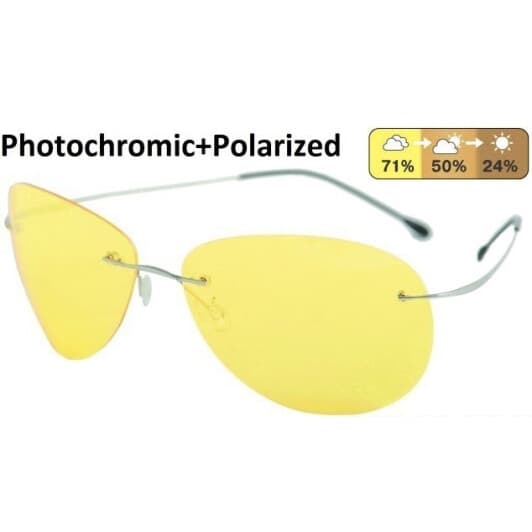 Універсальні окуляри для водіїв Autoenjoy Profi-Photochromic LF02,8Y стиль "авіатор"