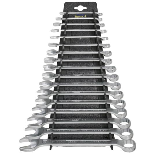 Набір ключів ріжково-накидних Hazet 60317H 6-24 мм 17 шт