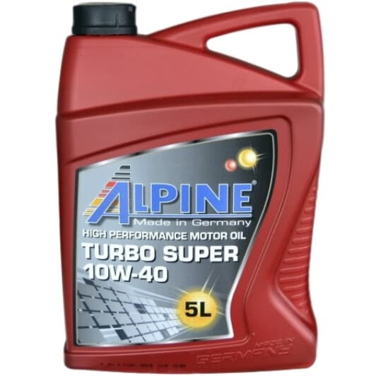 Alpine Turbo Super 10W-40 (5 л) моторна олива