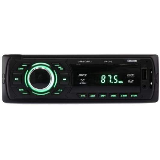 Fantom FP-312 Green автомагнітола