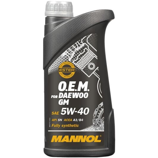 Mannol O.E.M. For Daewoo GM 5W-40 (1 л) моторна олива
