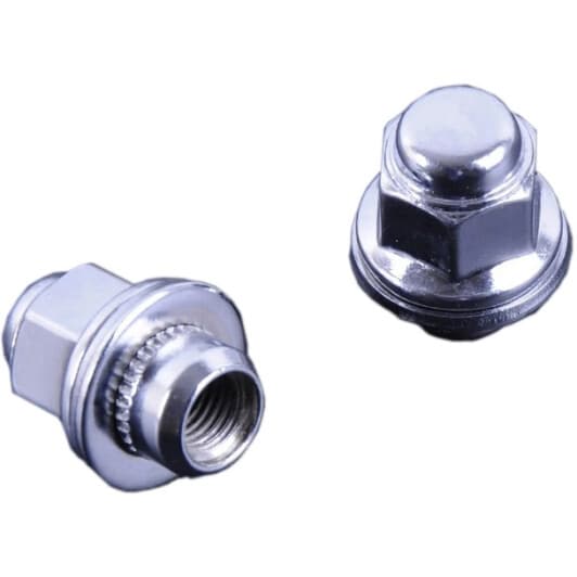 Комплект гаек-секреток с ключом WALLINE f315