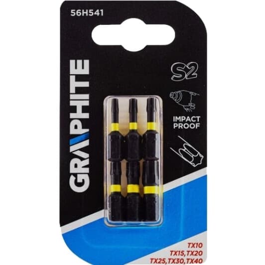 Набір бит Graphite 56H541 6 шт.