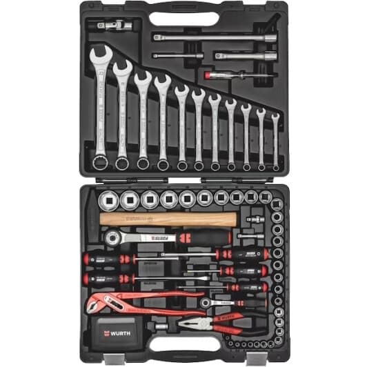 Набор инструментов Würth 096593180 93 шт.