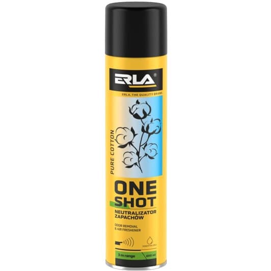 Нейтрализатор запаха ERLA One Shot Pure Cotton 600
