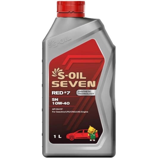 S-Oil Seven Red #7 SN 10W-40 (1 л) моторное масло