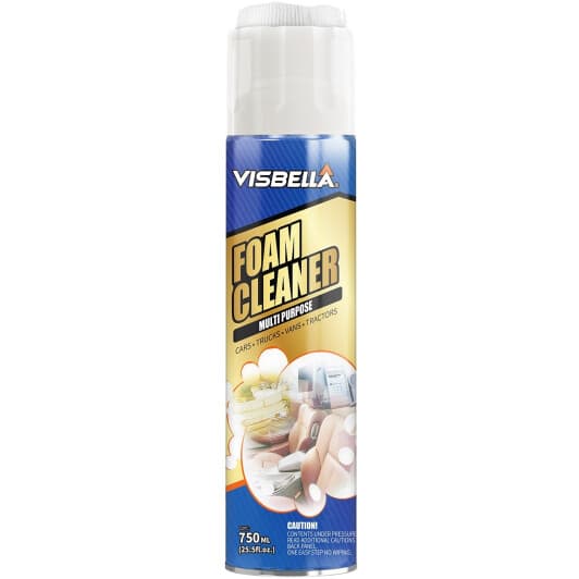 Очисник салону Visbella Multi Purpose Foam Cleaner цитрус 750 мл