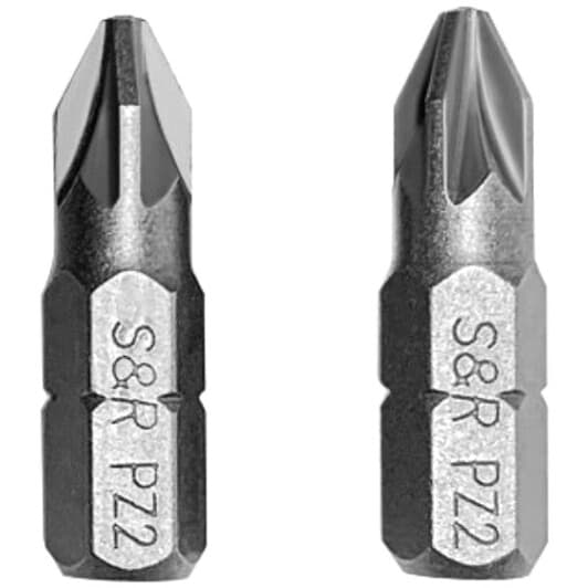 Набор бит S&R 152020102 2 шт.
