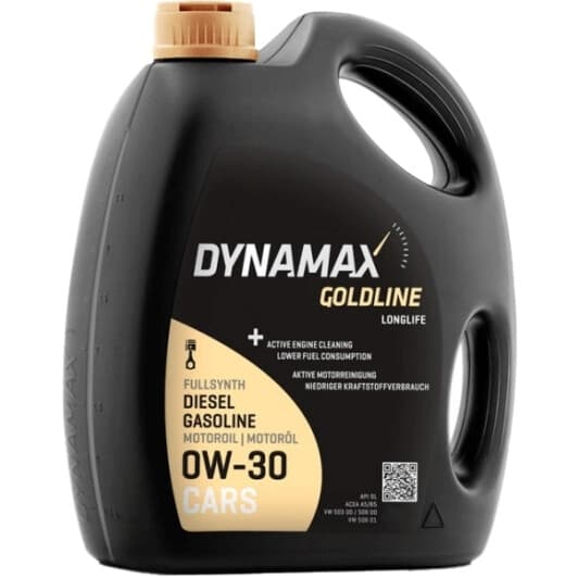 Масло Dynamax GoldLine LongLife 0W-30