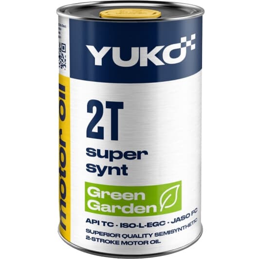 Моторное масло 2T Yuko Super Synt полусинтетическое