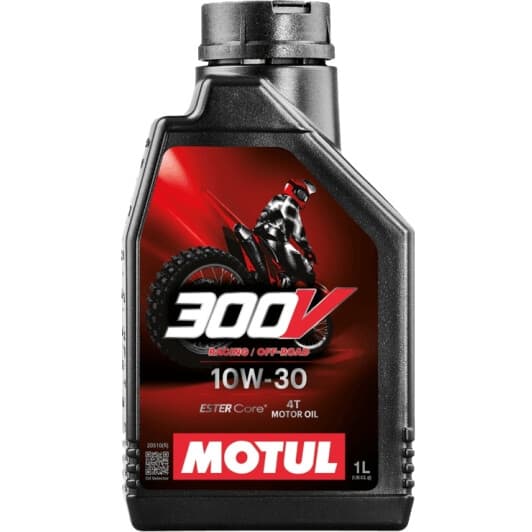 Моторна олива 4Т Motul 300V Factory Line Off Road 10W-30 синтетична