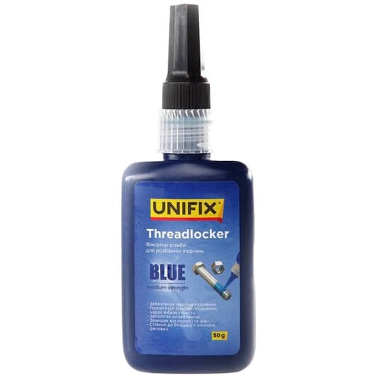Фиксатор резьбы UNIFIX Threadlocker Medium Strength синий