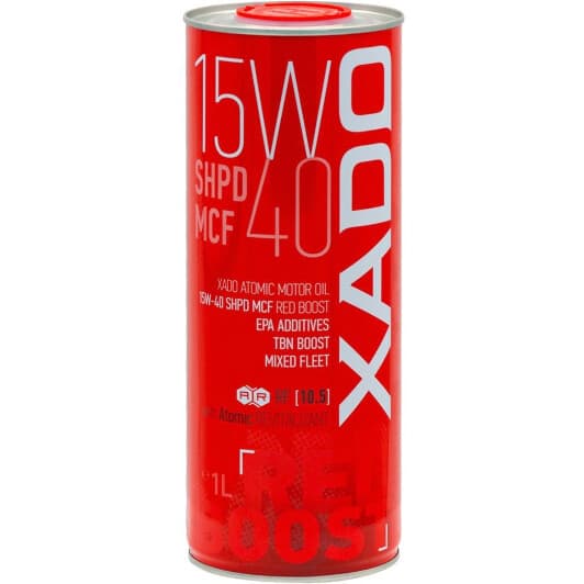 Масло Xado Atomic SHPD MCF RED BOOST 15W-40