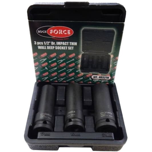 Набір торцевих головок Rockforce RF-4032TH 1/2" (3 пр.)