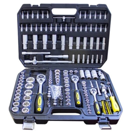 Набор торцевых головок и комплектующих WMC Tools 41723-5 1/2", 3/8", 1/4" (171 пр.)