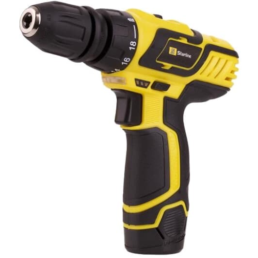 Шуруповерт Starline аккумуляторный GV HL-CD08 (1 аккумулятор + ЗУ + чехол)