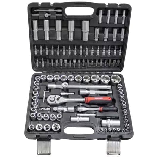 Набор торцевых головок и комплектующих BaumAuto BM-41082-5 1/2", 1/4" (108 пр.)