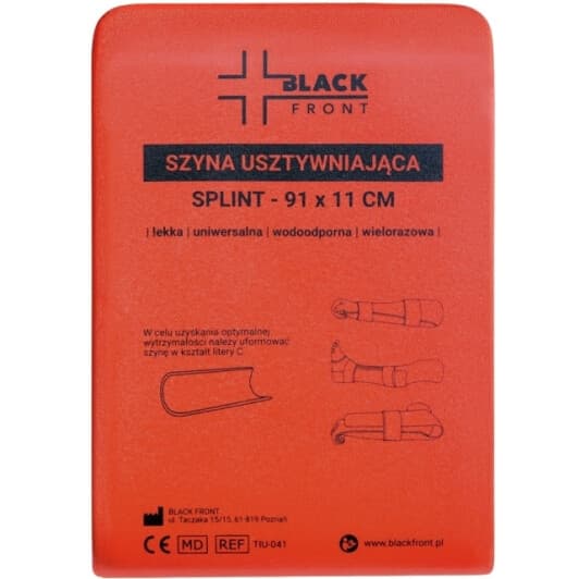 Іммобілізаційна шина Black Front НФ-00001598 91x11 см