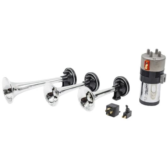 Клаксон Elegant 100747 "дудка" 12 В 110 (3 дудки)