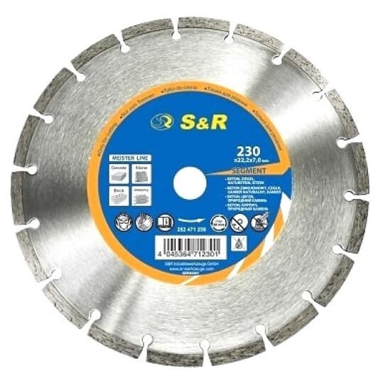 Круг отрезной S&R Meister 252471230 230 мм