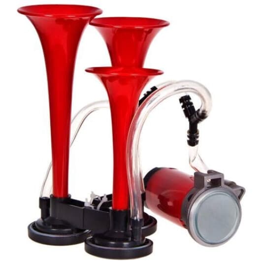 Клаксон Elephant CA-10730 "дудка" 12 В 115 дБ (3 дудки)