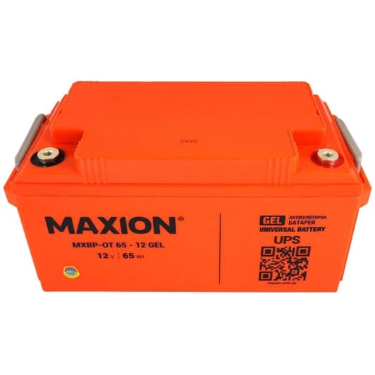 Аккумулятор для ИБП Maxion MXBPOT6512GEL 65 Ач 12 V