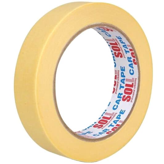 Малярный скотч SOLL SOLL402445 на бумажной основе 24 мм x 45 м