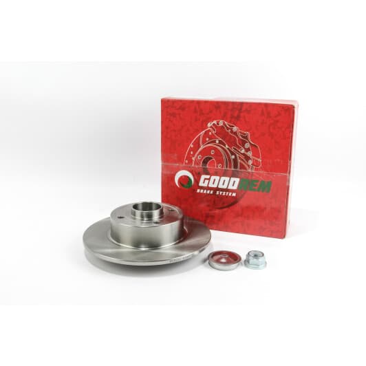 rm3203 Goodrem гальмівний диск задн. clio megane modus symbol twingo (05-21) з підшипником