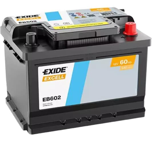 Аккумулятор Exide 6 CT-60-R Excell EB602