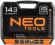 Набір інструментів Neo Tools 08-945 1/2", 1/4" 143 шт.