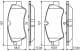 0986494796 Bosch Гальмівні колодки