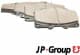 1163607310 JP Group Тормозные колодки